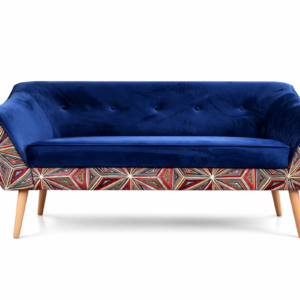 Sofa MELVI skandynawska | Kompaktowa sofa do salonu, biura