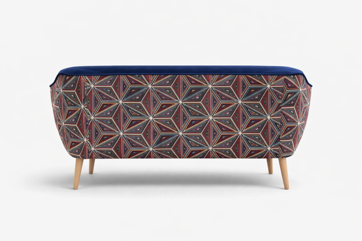 Sofa MELVI skandynawska | Kompaktowa sofa do salonu, biura