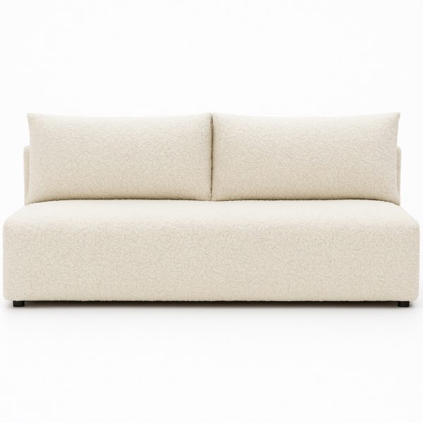 Kanapa LUNO z funkcją spania – Boucle,  sofa do salonu