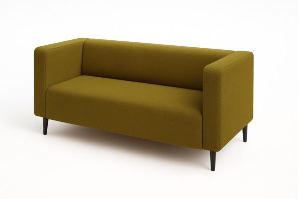 Nowoczesna wygodna sofa dwuosobowa tapicerowana CALMO