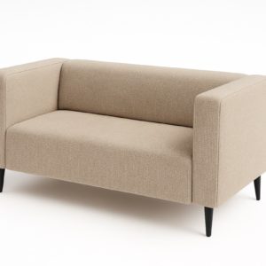Nowoczesna wygodna sofa dwuosobowa tapicerowana CALMO