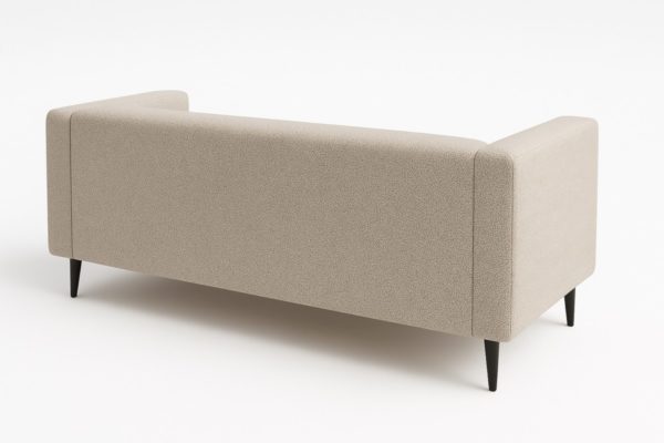 Nowoczesna wygodna sofa trzyosobowa tapicerowana CALMO
