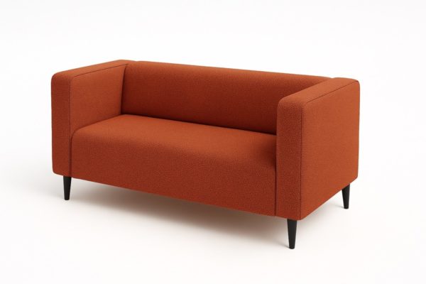 Nowoczesna wygodna sofa dwuosobowa tapicerowana CALMO
