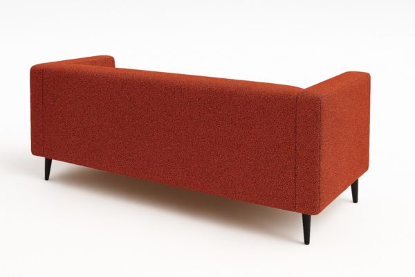 Nowoczesna wygodna sofa trzyosobowa tapicerowana CALMO