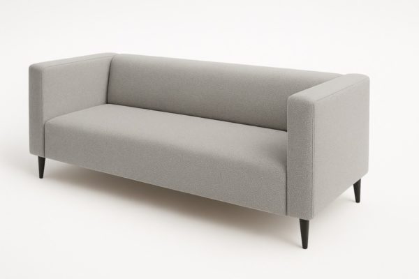 Nowoczesna wygodna sofa trzyosobowa tapicerowana CALMO