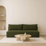 Kanapa LUNO z funkcją spania – Boucle,  sofa do salonu