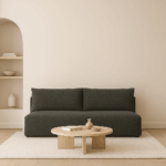 Kanapa LUNO z funkcją spania – Boucle,  sofa do salonu