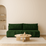 Kanapa LUNO z funkcją spania – nowoczesna, sztruksowa sofa do salonu