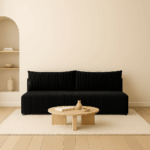 Kanapa LUNO z funkcją spania – nowoczesna, sztruksowa sofa do salonu