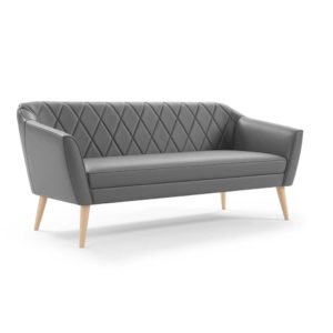 Sofa Skandynawska 3 osobowa GLORIA III Eko-skóra SKAJ