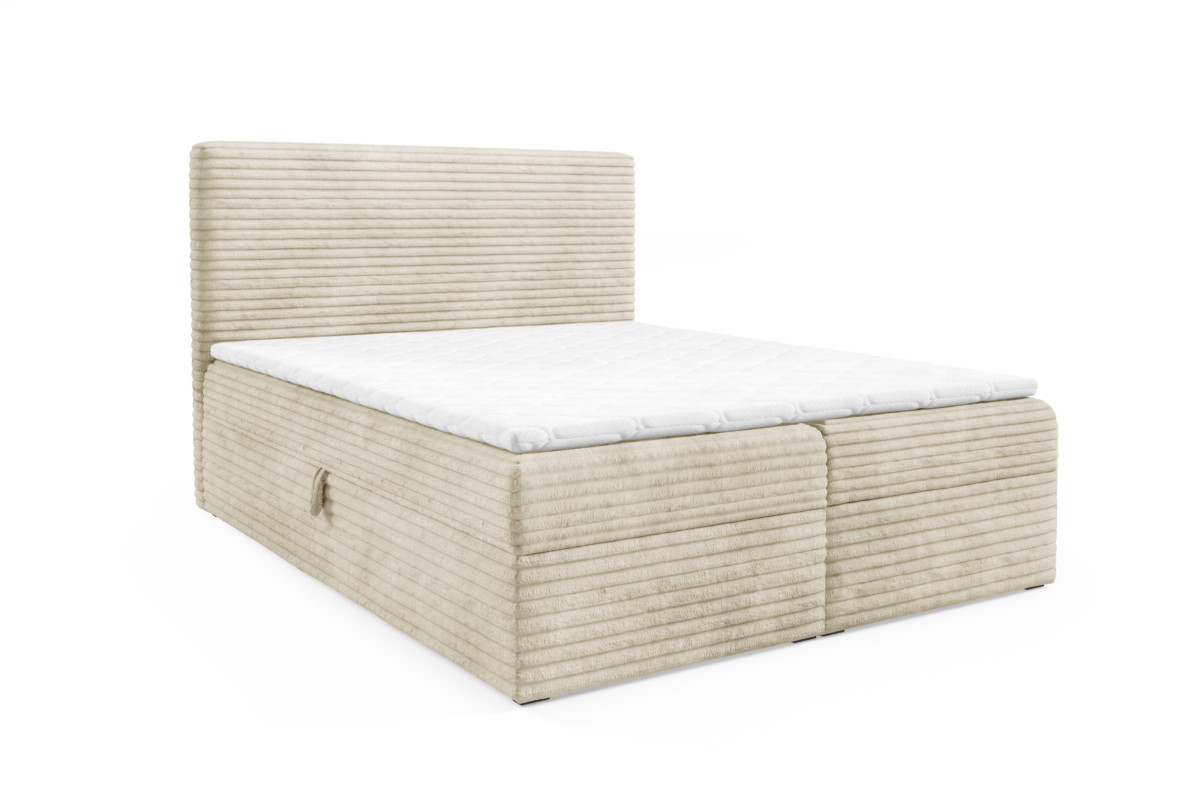 Łóżko kontynentalne AURI – komfort i nowoczesna elegancja