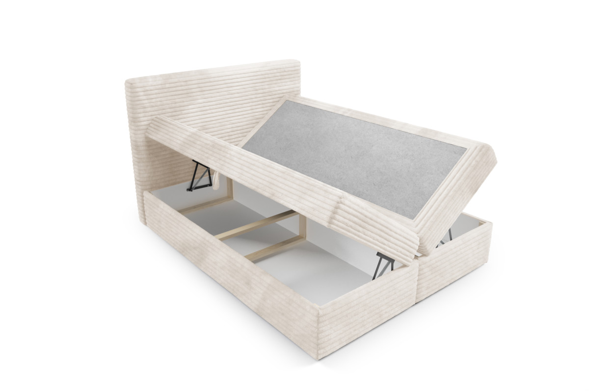 Łóżko kontynentalne AURI – komfort i nowoczesna elegancja